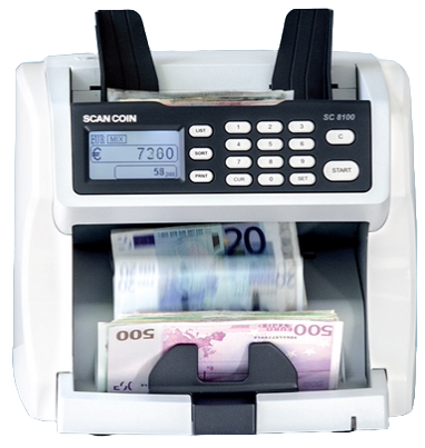 Scan Coin SC-8100 Currency Counter